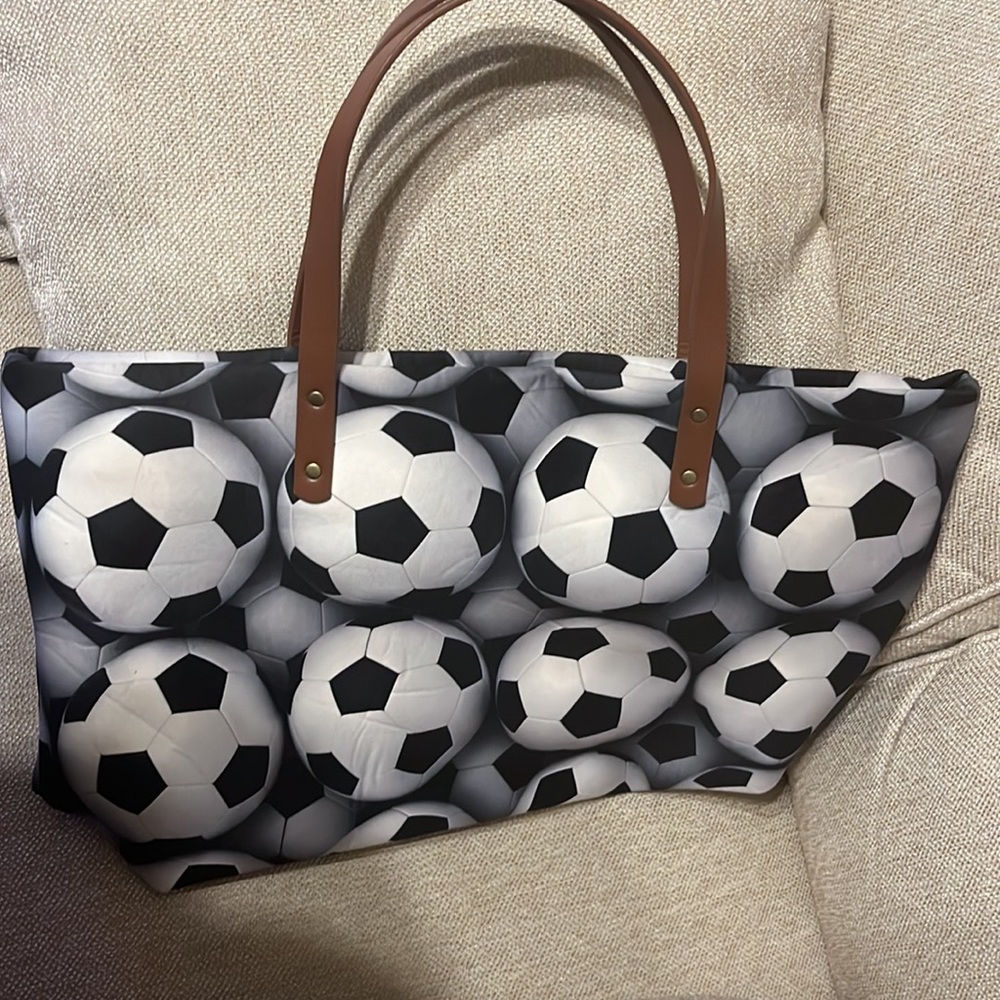 Fútbol soccerTote Beatiful with zipper